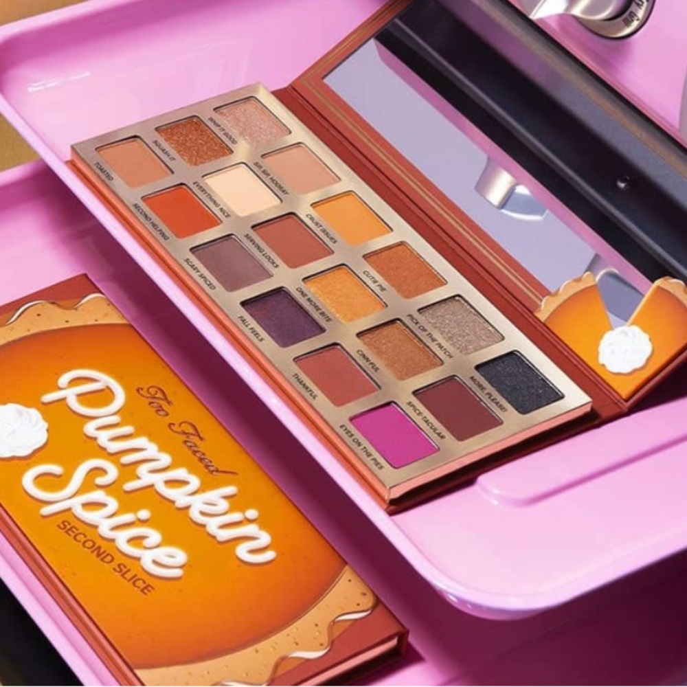 New Too Faced Pumpkin Spice Second Slice Eyeshadow Palette - Picture 4 of 17